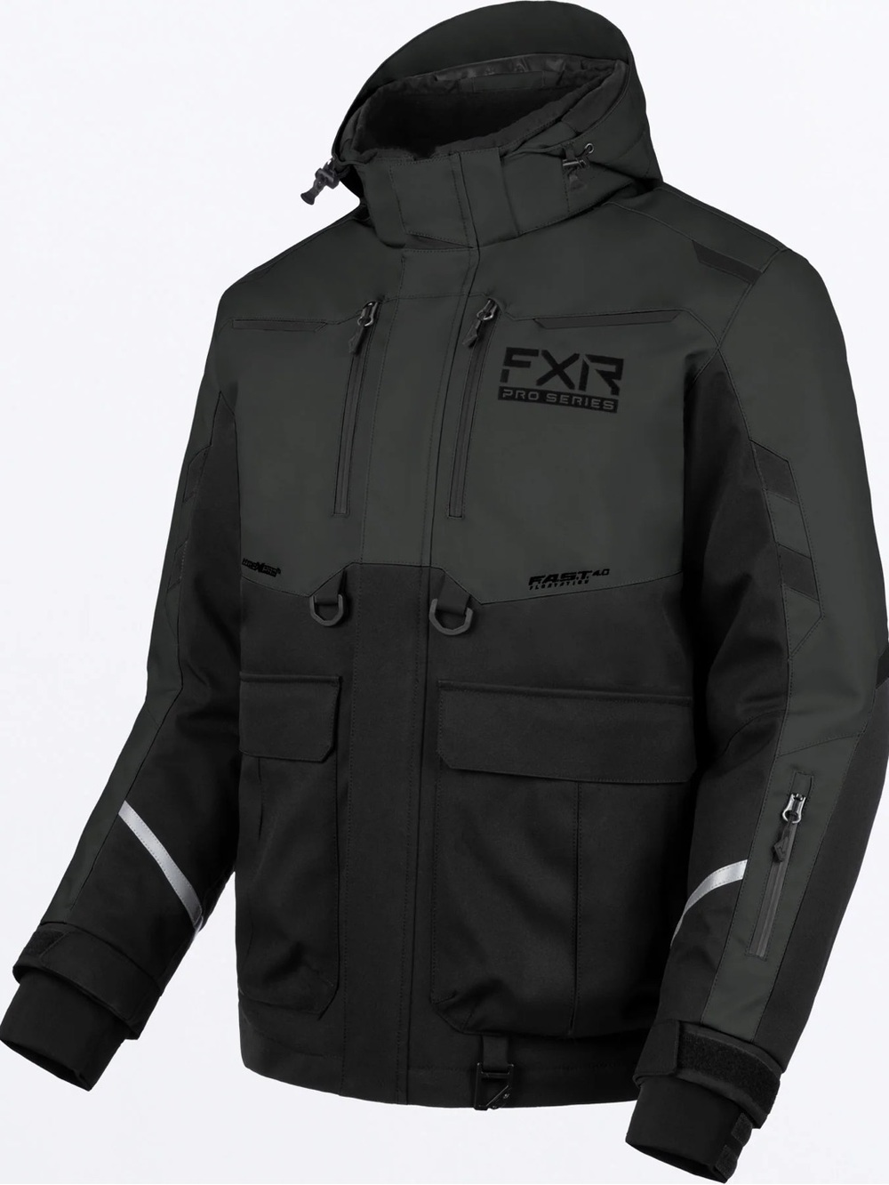 NWT Men’s FXR Expedition Pro 2-in-1 F.A.S.T. Insulated Jacket XL Black Ops